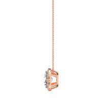 Antique Flower Halo Necklace