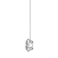 Antique Flower Halo Necklace
