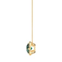 Antique Flower Halo Necklace