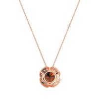 Antique Flower Halo Necklace