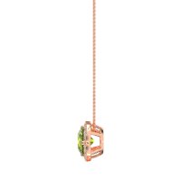 Antique Flower Halo Necklace