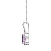 Triangle Halo Necklace