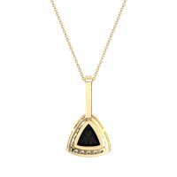 Triangle Halo Necklace