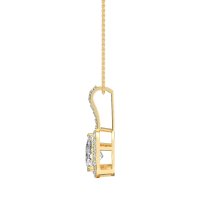 Triangle Halo Necklace