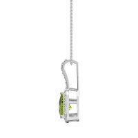 Triangle Halo Necklace