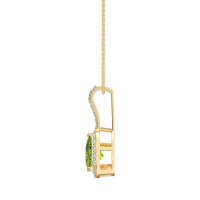 Triangle Halo Necklace