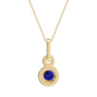 Double Halo Round Classic Necklace
