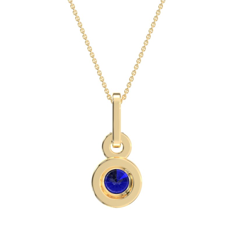 Double Halo Round Classic Necklace