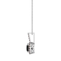 Cushion Halo Classic Necklace