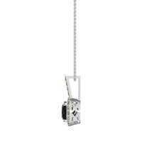 Cushion Halo Classic Necklace