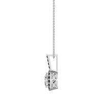 Cushion Halo Classic Necklace