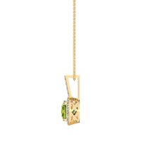 Cushion Halo Classic Necklace