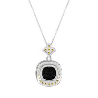 Flower Top Cushion Halo Necklace