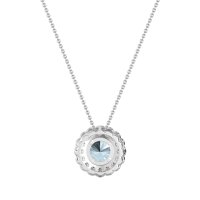 Flower Halo Antique Necklace