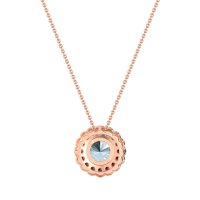 Flower Halo Antique Necklace