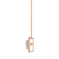 Flower Halo Antique Necklace