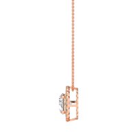Flower Halo Antique Necklace