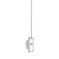 Flower Halo Antique Necklace