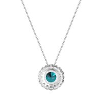 Flower Halo Antique Necklace