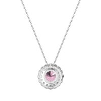 Flower Halo Antique Necklace