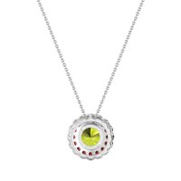 Flower Halo Antique Necklace