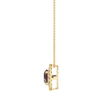 Flower Halo Antique Necklace