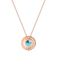 Flower Halo Antique Necklace