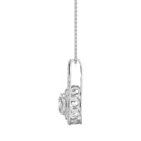 Halo Oval Wrap Necklace