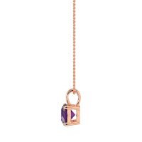 Simple Solitiare Necklace
