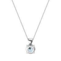 Simple Solitiare Necklace