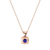 Simple Solitiare Necklace
