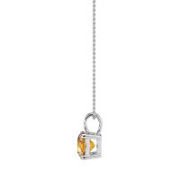 Simple Solitiare Necklace