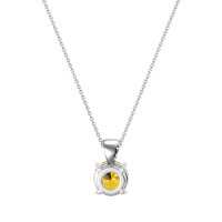 Simple Solitiare Necklace