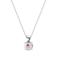 Simple Solitiare Necklace