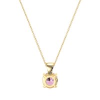 Simple Solitiare Necklace
