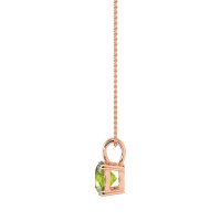 Simple Solitiare Necklace