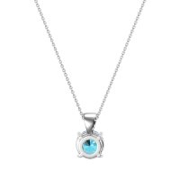 Simple Solitiare Necklace