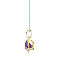Classic Rope Solitiare Necklace