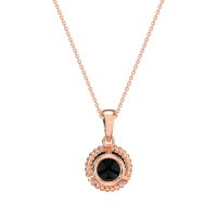 Classic Rope Solitiare Necklace
