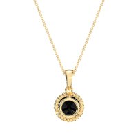 Classic Rope Solitiare Necklace
