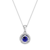 Classic Rope Solitiare Necklace