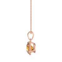 Classic Rope Solitiare Necklace