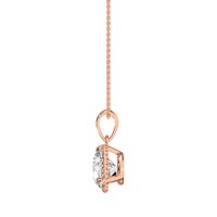 Classic Rope Solitiare Necklace