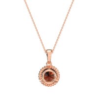Classic Rope Solitiare Necklace