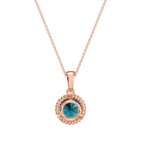 Classic Rope Solitiare Necklace