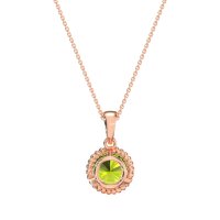 Classic Rope Solitiare Necklace