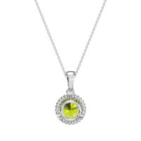 Classic Rope Solitiare Necklace