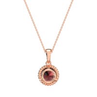 Classic Rope Solitiare Necklace