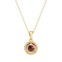 Classic Rope Solitiare Necklace
