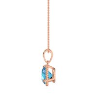 Classic Rope Solitiare Necklace
